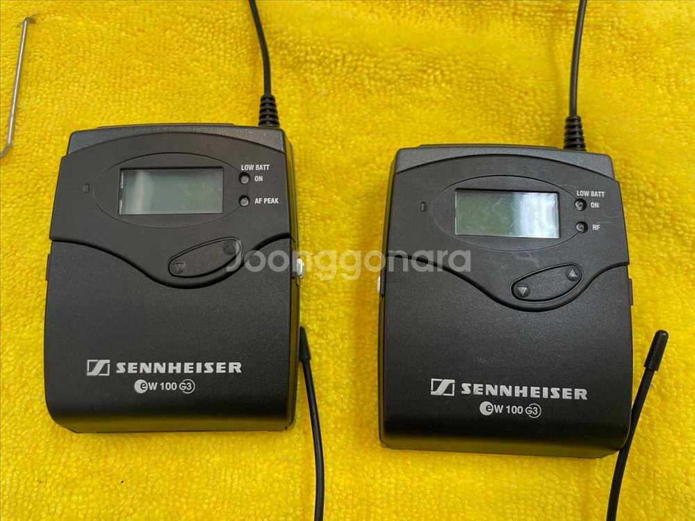 젠하이저 ew100 g3 와이어리스 마이크--1