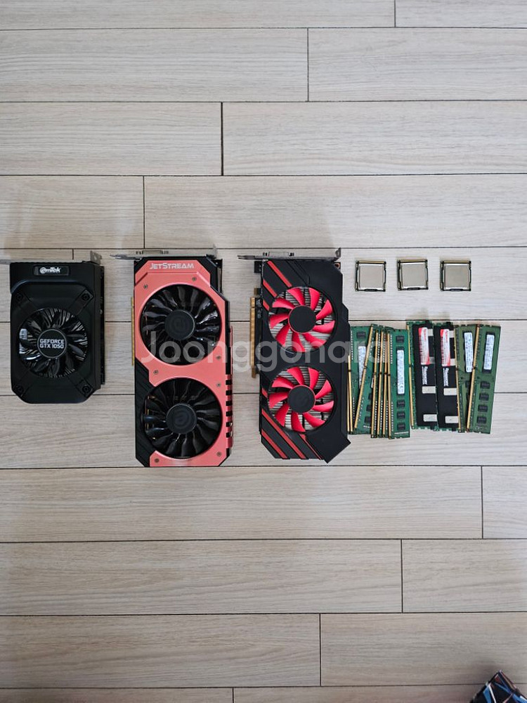 CPU/그랙픽카드(GPU)/메모리카드(RAM) 팝니다--0