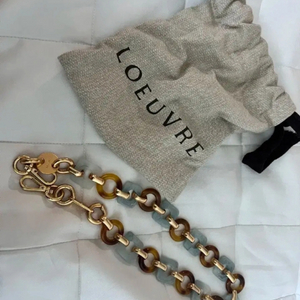 루에브르 체인 스트랩 Lumi Square Marble