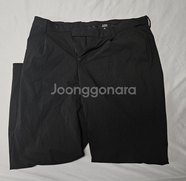 무신사 쿨탠다드 슬랙스 3벌 그레이 블랙 베이지 34--2
