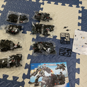 city swat 블럭 / 새상품 / 8in1