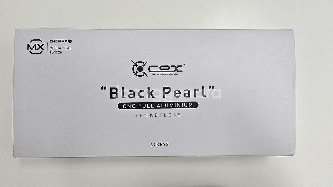 cox 블랙펄 cnc 풀 알루 87키--0