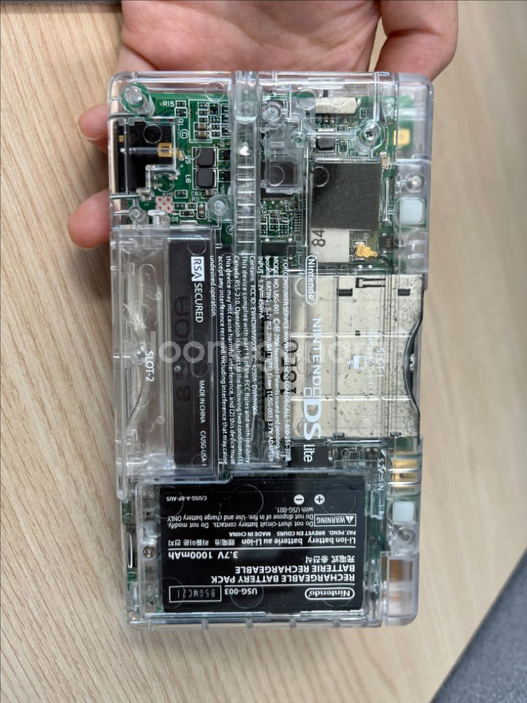 닌텐도 ds lite 투명--4