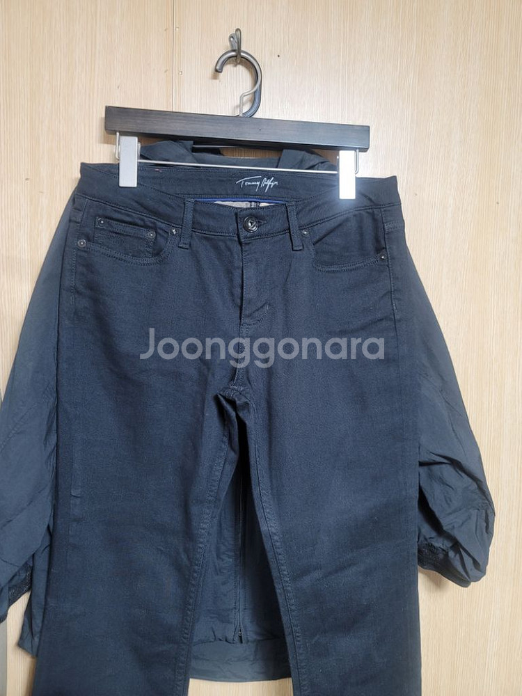 타미힐피거 여성블랙진 27--1