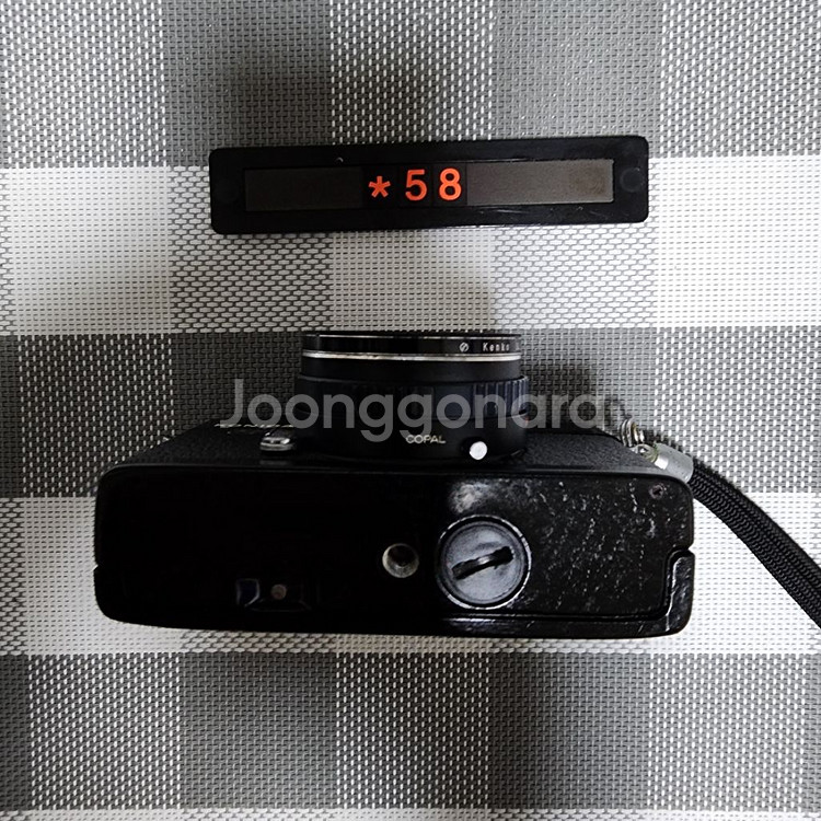 코니카 C 35 플래시매틱 필름카메라 블랙바디--3