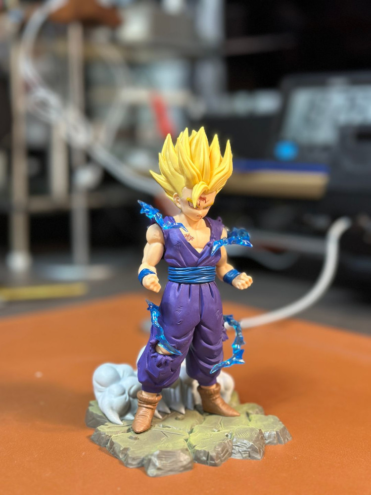 드래곤볼 피규어 피치걸 비델 + 히스토리박스 오반2--3