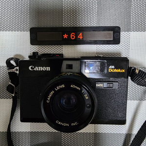 캐논 A 35 데이트룩스 필름카메라
