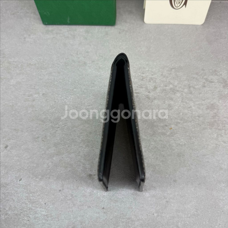 [정품]고야드 빅투와르 반지갑 블랙--4