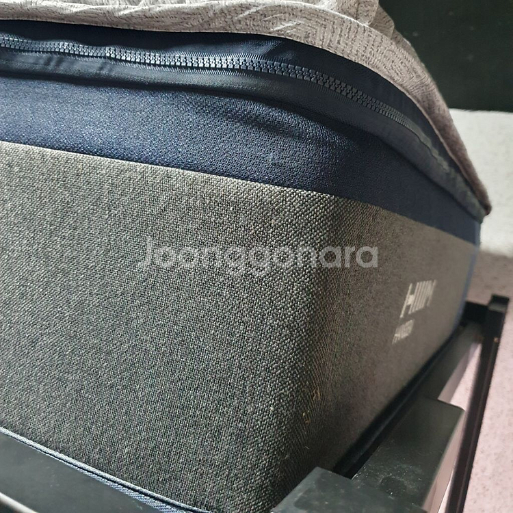 [지누스]산타페 침대 프레임+[한샘]매트리스+방수커버--5