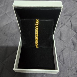 순금팔각팔찌 24K 5돈 17.5cm