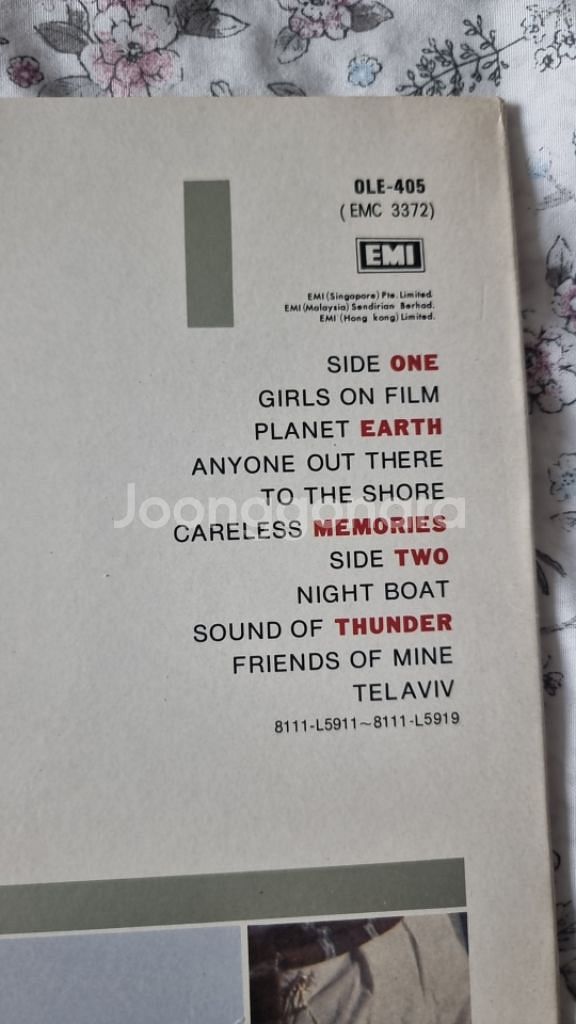 듀란듀란 초반 lp--2