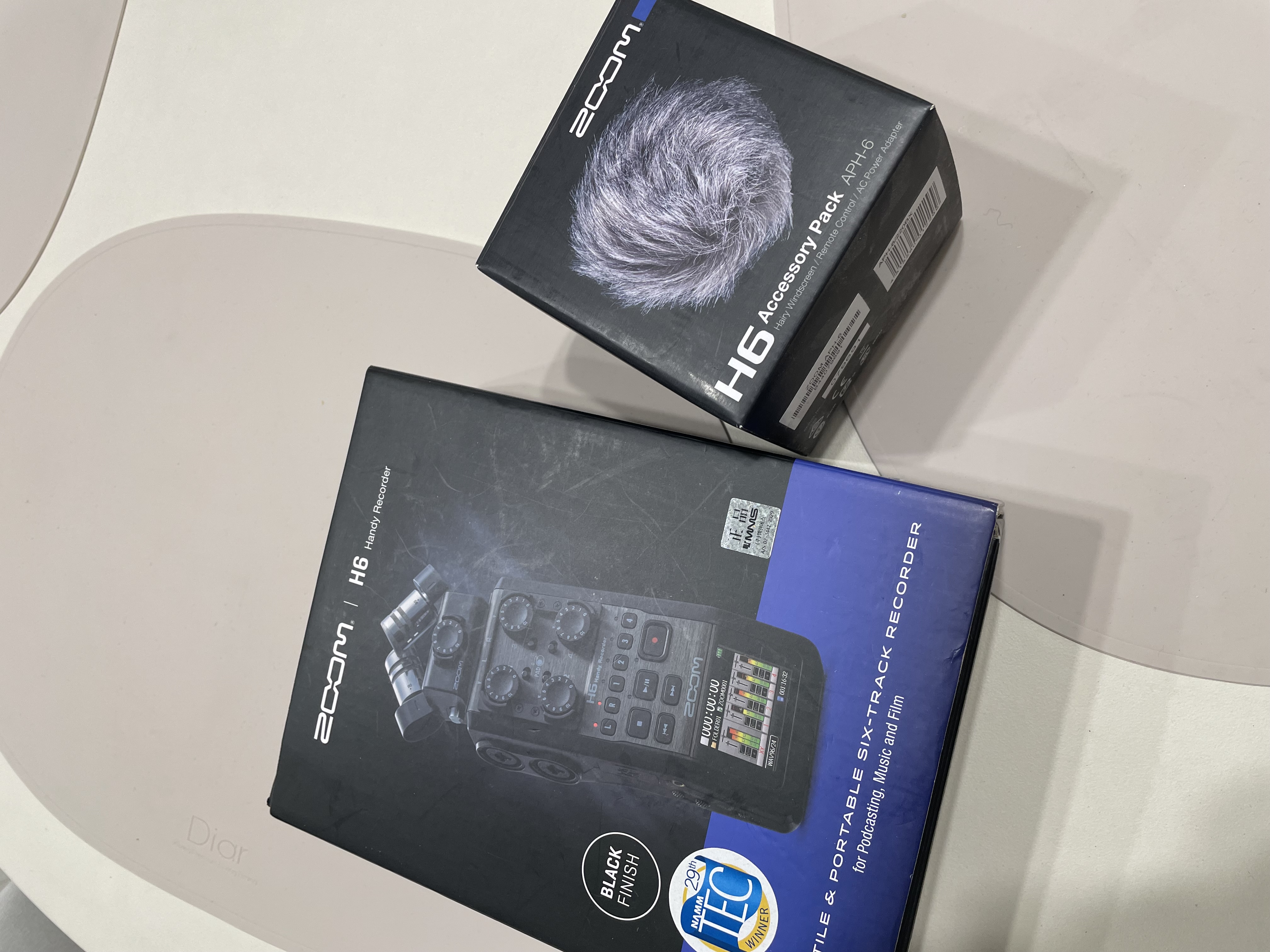 줌 H6 레코더 녹음기 + 윈드스크린 + 리모컨