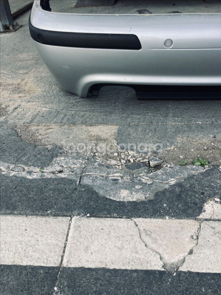 bmw e39 530is 순정 리어 M범퍼--4