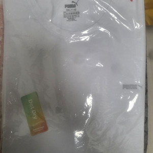푸마 반팔티 새상품(하늘/하얀)