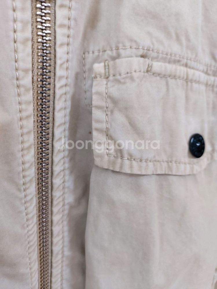 스톤아일랜드 오버셔츠19ss 베이지 L--1