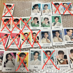 세븐틴 팔로우 재팬 인스턴트 포토 스티커