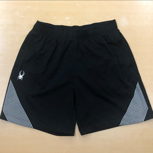 스파이더 남성 트레이닝 반바지 XL 블랙 정품 면