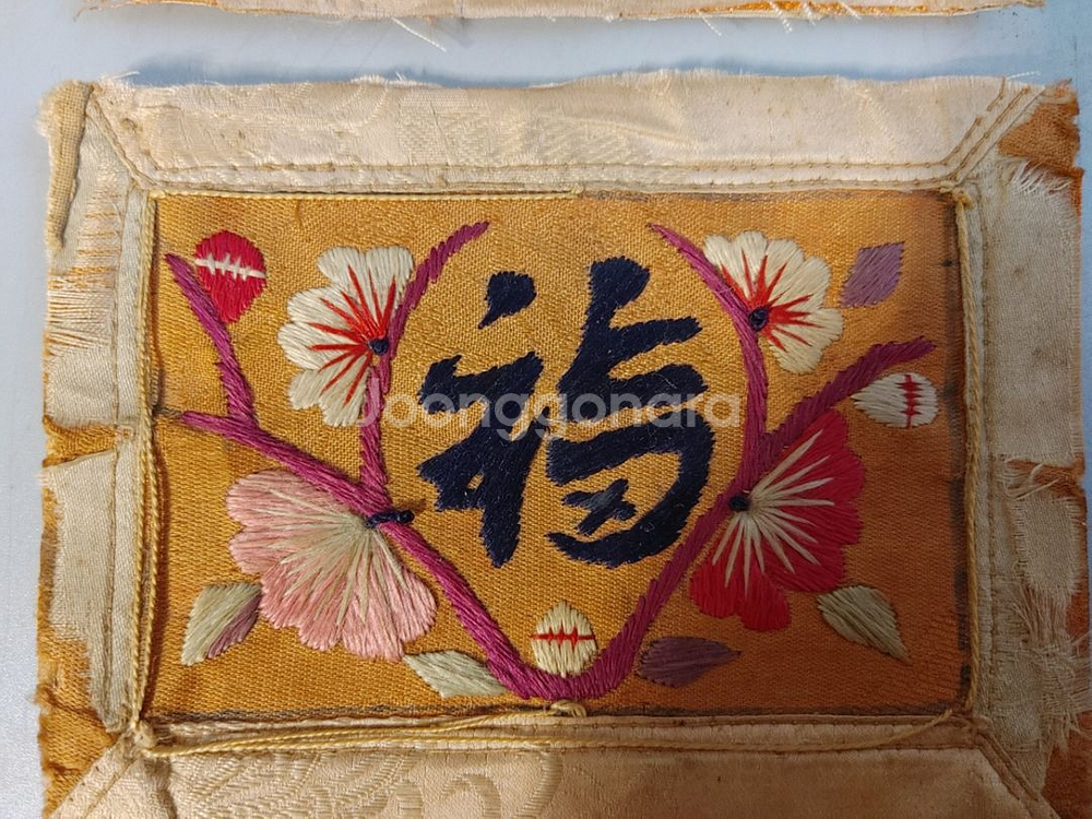 군자난향 베갯모2쌍--3