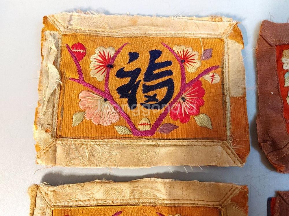 군자난향 베갯모2쌍--1