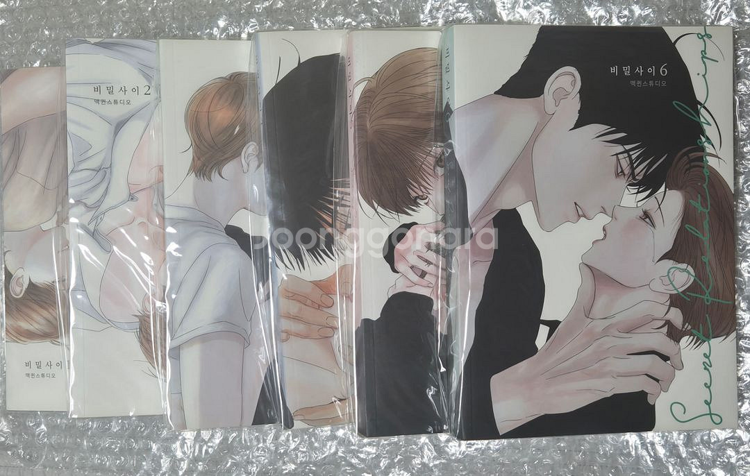 비밀사이 단행본 6권+별책부록--1