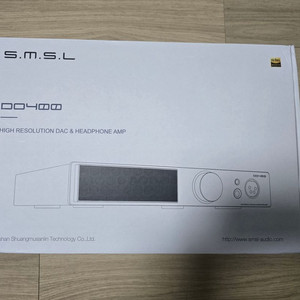 SMSL DO400 오디오 DAC 헤드폰 앰프팝니다.