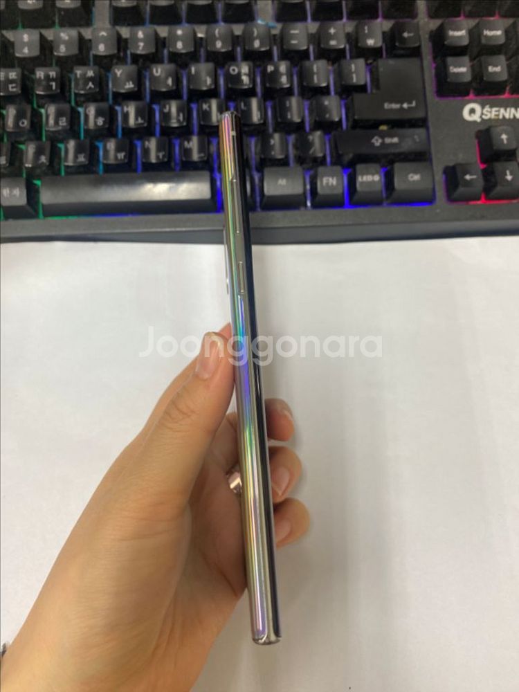 SK 갤럭시노트10플러스 아우라 A급 256G 무잔상--4