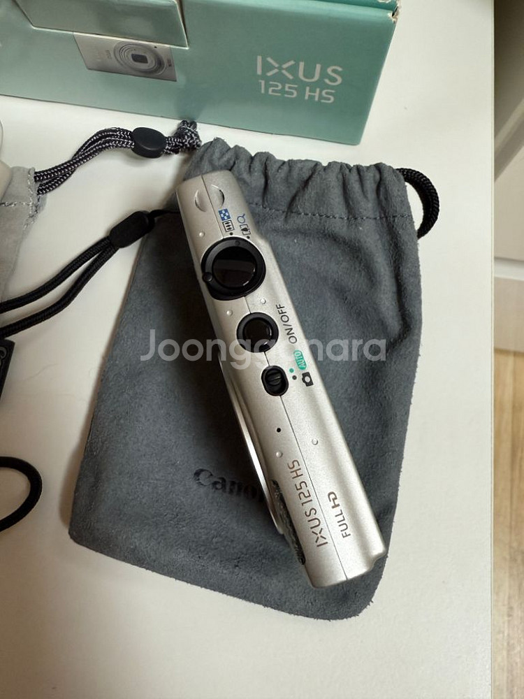 캐논 IXUS 125 HS 카메라 풀박! (빈티지카메라--3