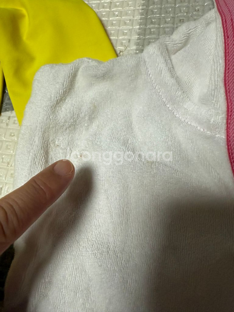 (1~3세) 베트맨 수영복 상하의 + 타올재질 후드--2