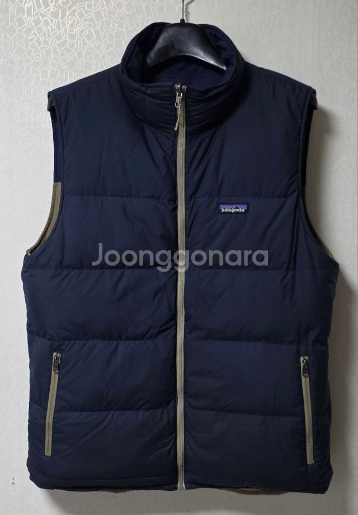 파타고니아 덕다운 베스트 양면패딩조끼 남성 L~XL--2