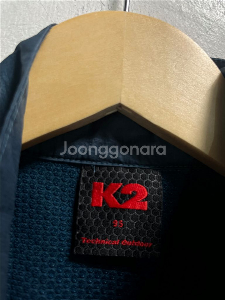 66 K2 등산 조끼 집업--2