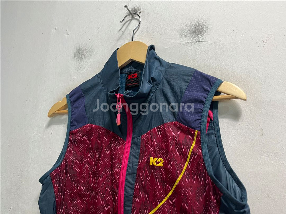 66 K2 등산 조끼 집업--3