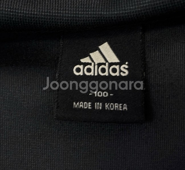 아디다스 블랙 검정 트랙탑 져지집업 105/XL--1