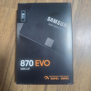 삼성 SSD870 EVO 1TB