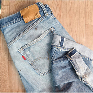 미국판 70S LEVIS 리바이스 501 스몰e 66후