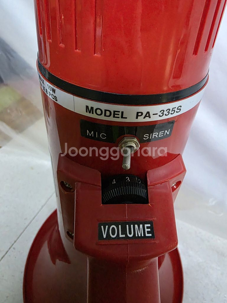 아폴로 PA-335S 사이렌 확성기 새상품--4
