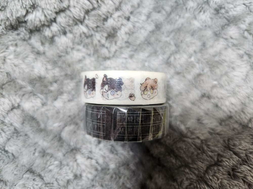 웹툰 비밀사이 마스킹테이프 비공굿 판매 이미지