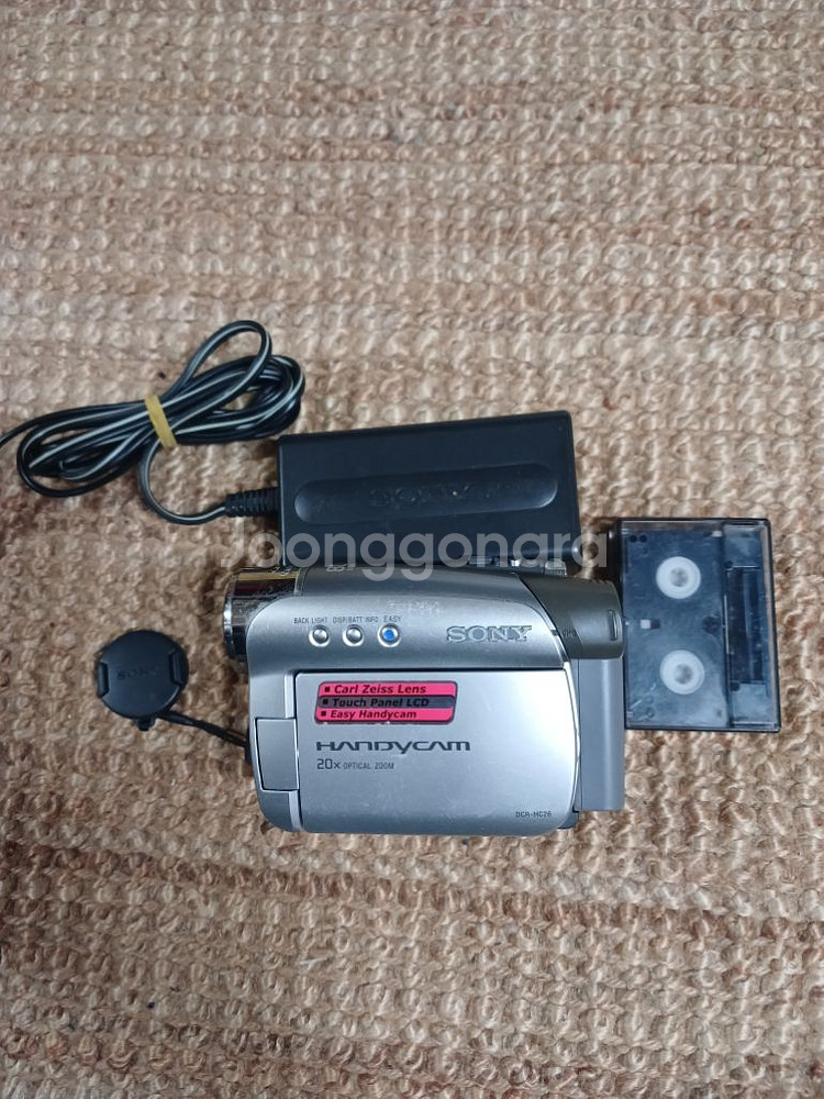 SONY DCR HC26 소니8mm디지털비디오캠코더카메--5