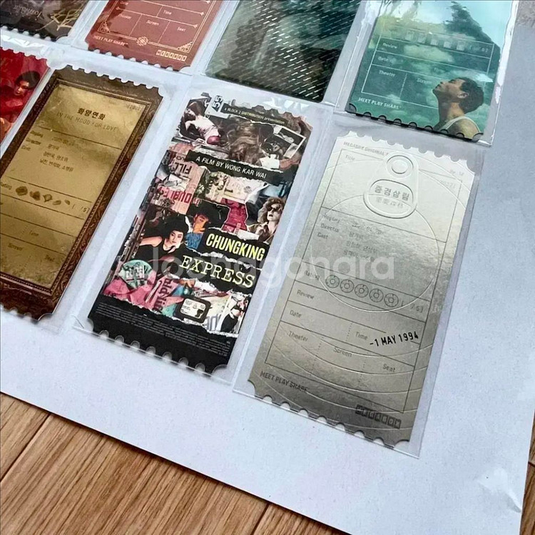 화양연화중경삼림해피투게더패왕별희 오리지널티켓 영화 오티--3