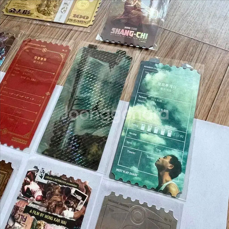 화양연화중경삼림해피투게더패왕별희 오리지널티켓 영화 오티--5