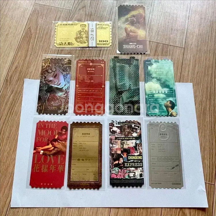 패왕별희 오리지널티켓 오티엽서아트카드 포스터 장국영굿즈--3
