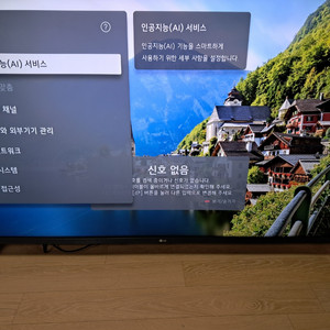 LG 50인치 스마트 티브이 판매합니다