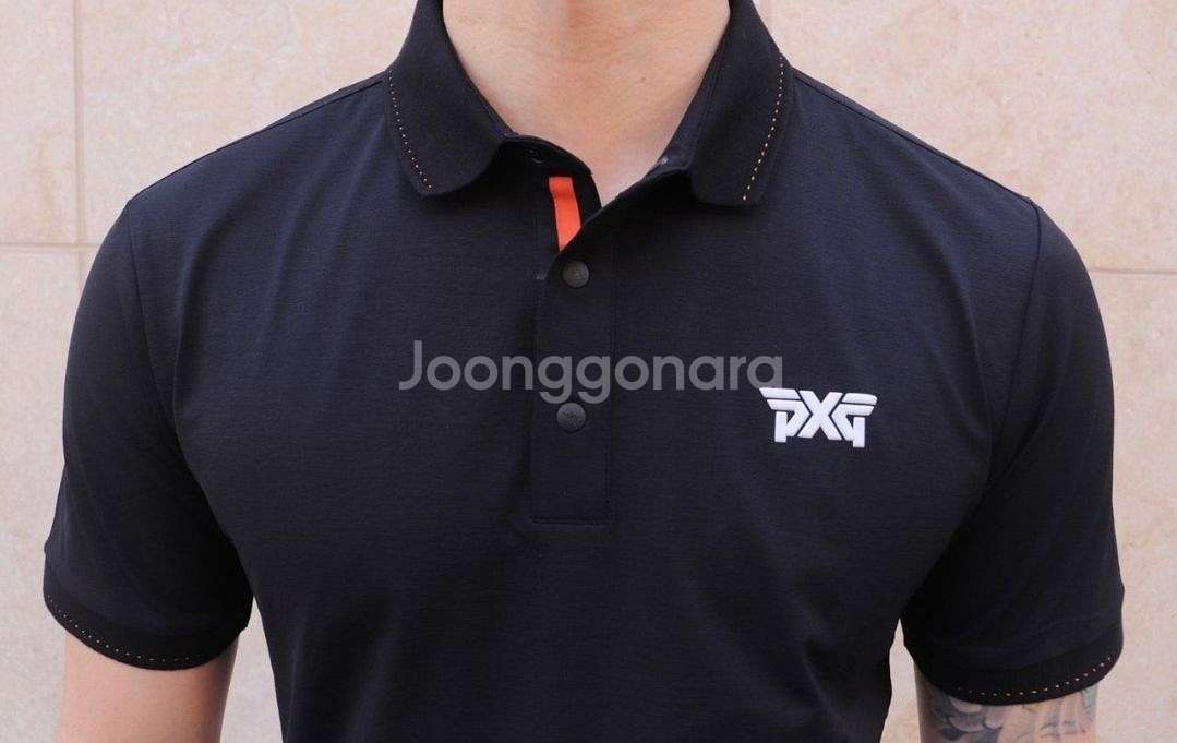 pxg 남자 골프 반팔 카라티셔츠--3