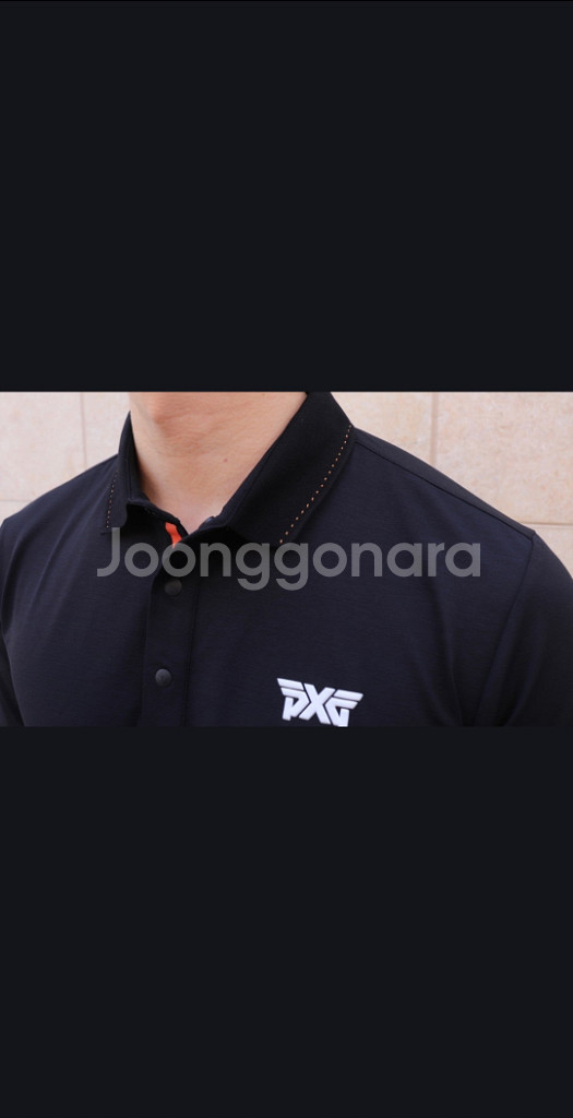 pxg 남자 골프 반팔 카라티셔츠--4