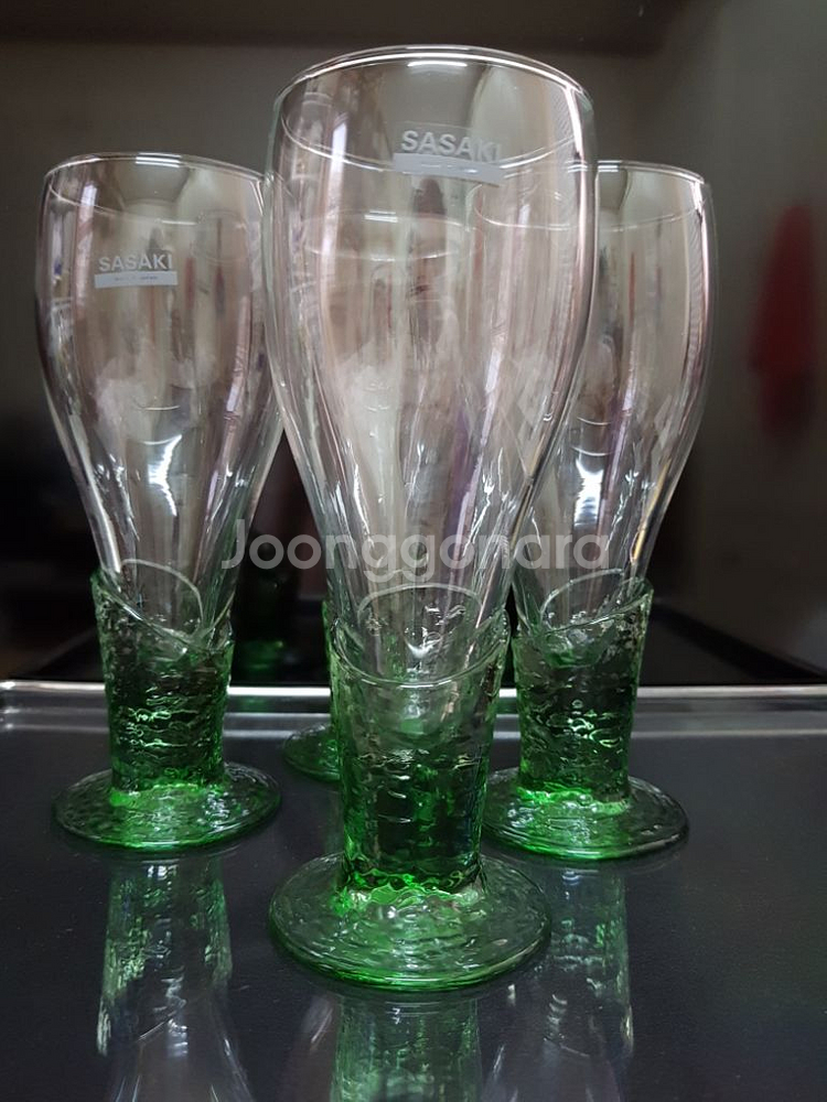 사사키도밍고글라스 고블렛유리잔 개당가--1