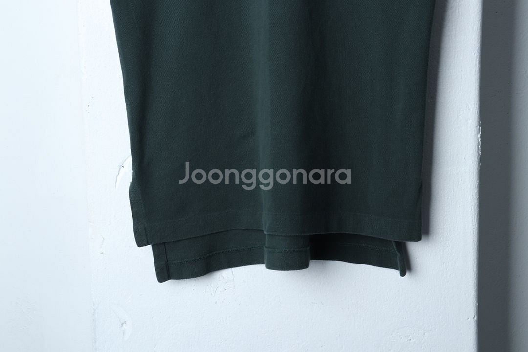 (S) 폴로 랄프로렌 반팔 카라 티셔츠 그린 레드포니--3