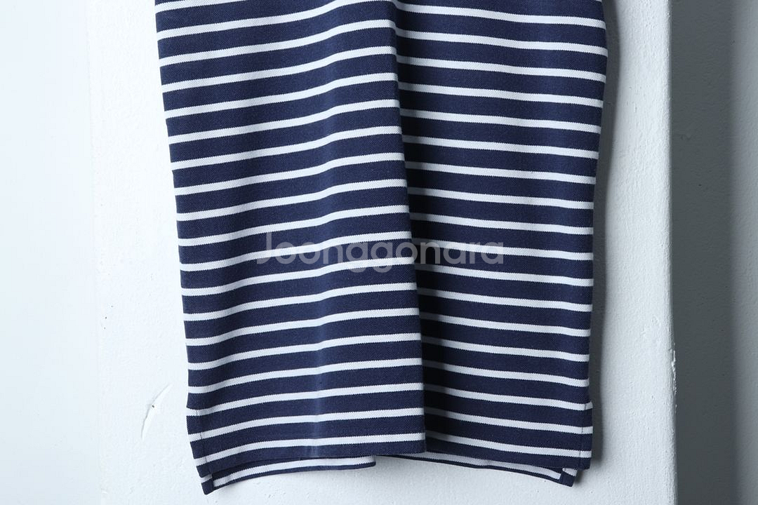 (L) 빈폴 반팔 카라 티셔츠 아동 키즈 스트라이프--3