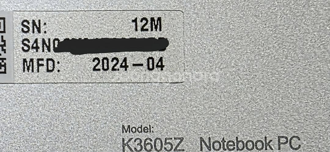 아수스 비보북16인치 노트북 rtx2050 램16기가--6
