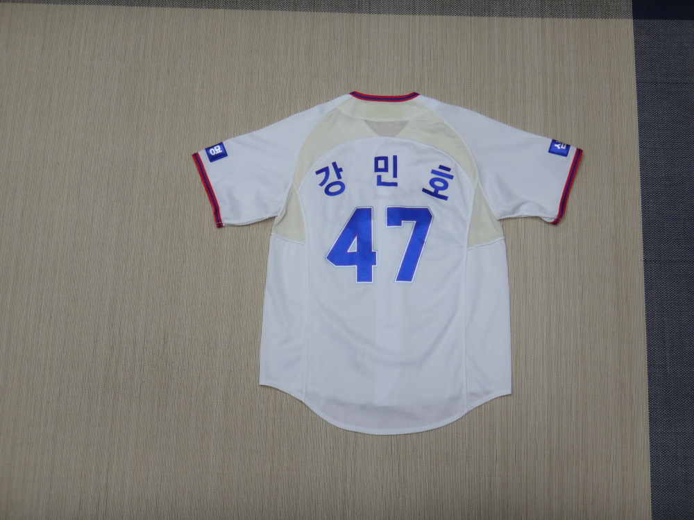 (90) 삼성 라이온즈 강민호 빈폴아웃도어 유니폼