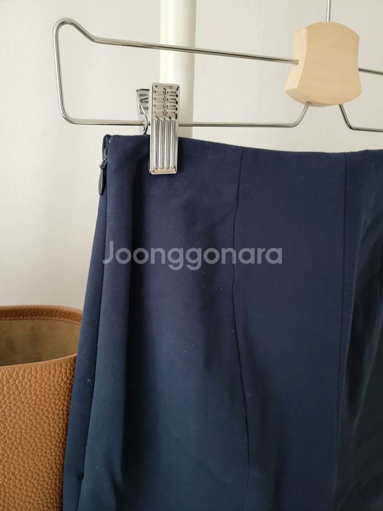 띠어리 밑단조절 팬츠 네이비--7