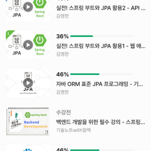 인프런 김영한 jpa 로드맵